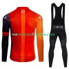 Maillot Cyclisme Hiver + Collant à Bretelles Ineos Grenadier 2024